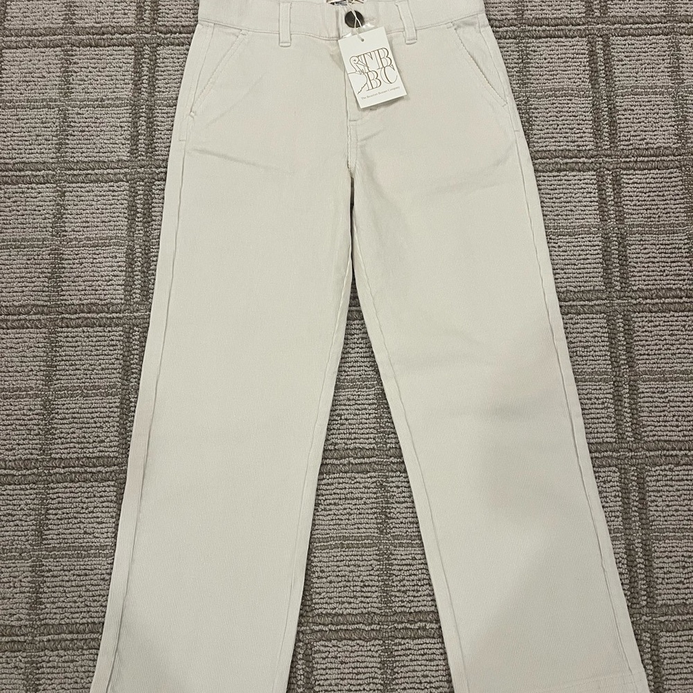 The Beaufort Bonnet Company Cream Kids Formal Pants